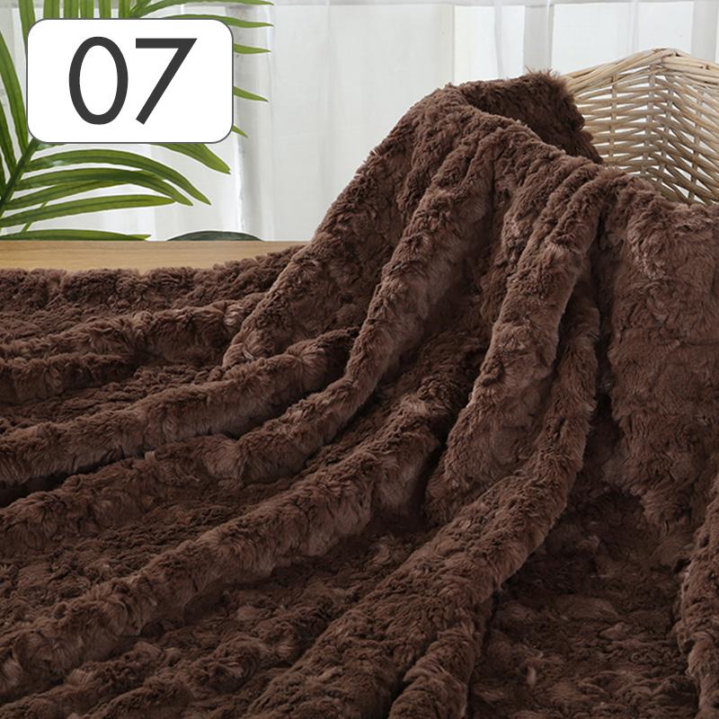 25x50cm Embossed Microfiber Plush Faux Fur Fabric Imitation Rabbit Fur Fabric For DIY Doll Garment Patchwork Sewing Material