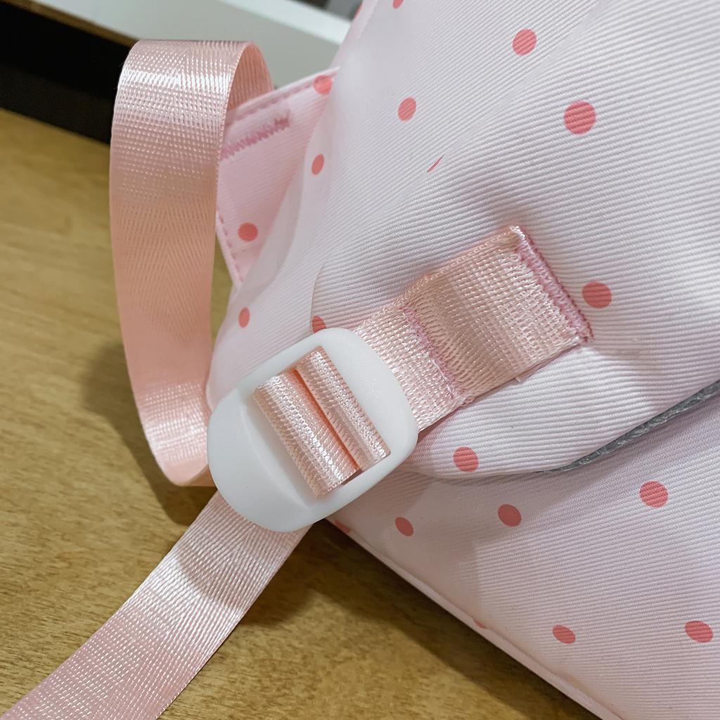 College Wave Point Backpack Junior Senior High School Lightweight Schoolbag Large Capacity Backpack