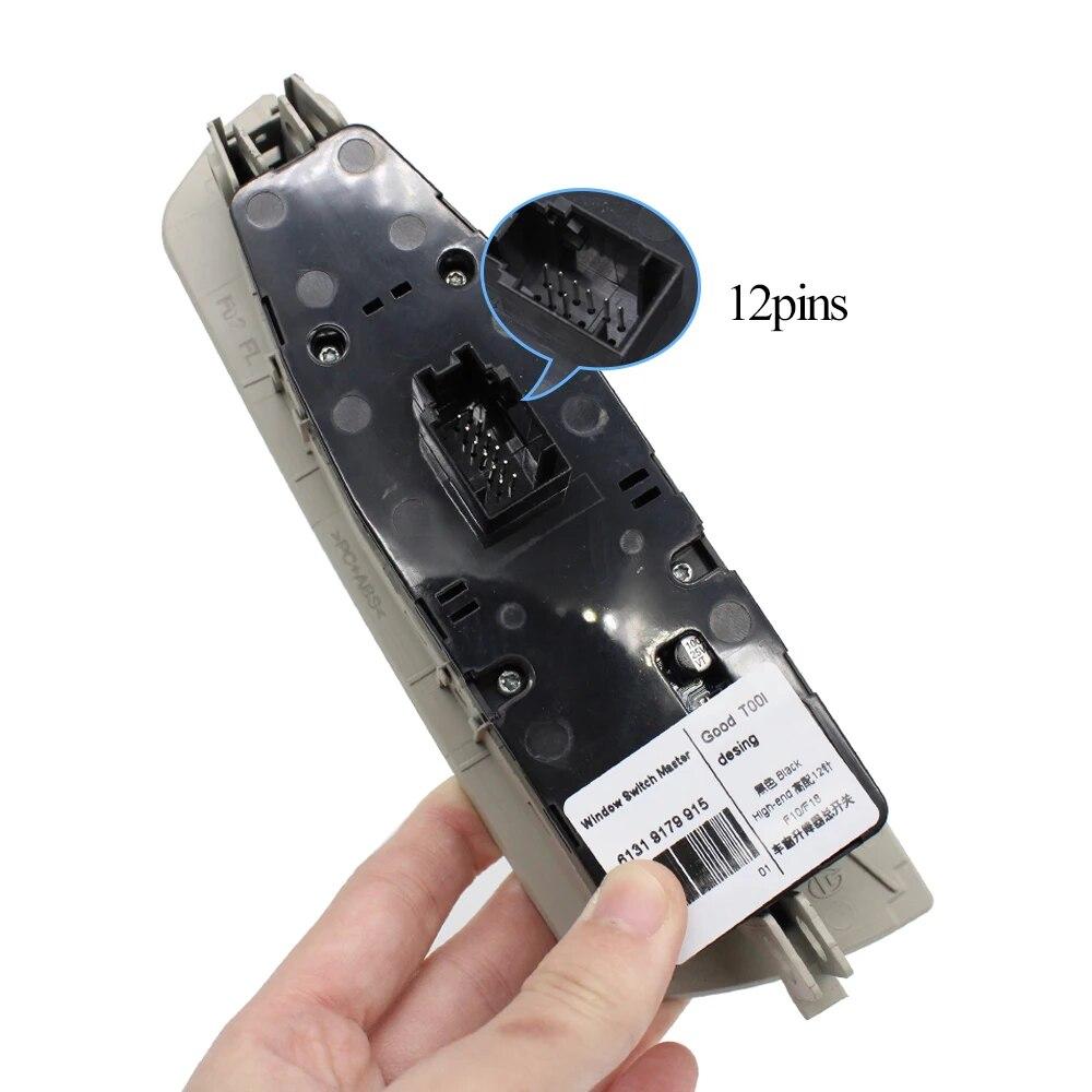 New Front Left Driver Window Mirror Switch Button Electric Power Master Control For BMW 7 Series F01 F02 730Li 740Li 750Li 760Li