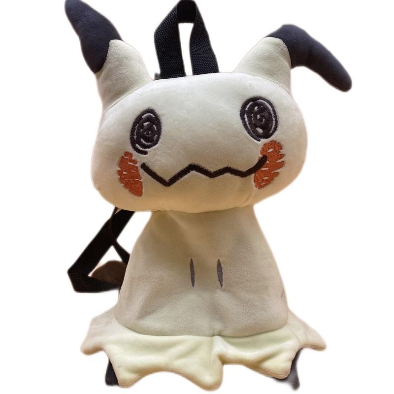 Pokémon Gengar Mimikyu Snorlax Backpack Plush Toy Children Birthday Gift Pillow