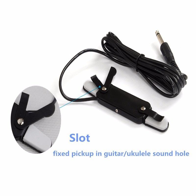 Acoustic Guitar Pickup Transducer Amplifier Guitar Pickup Sound Hole Musical Instruments