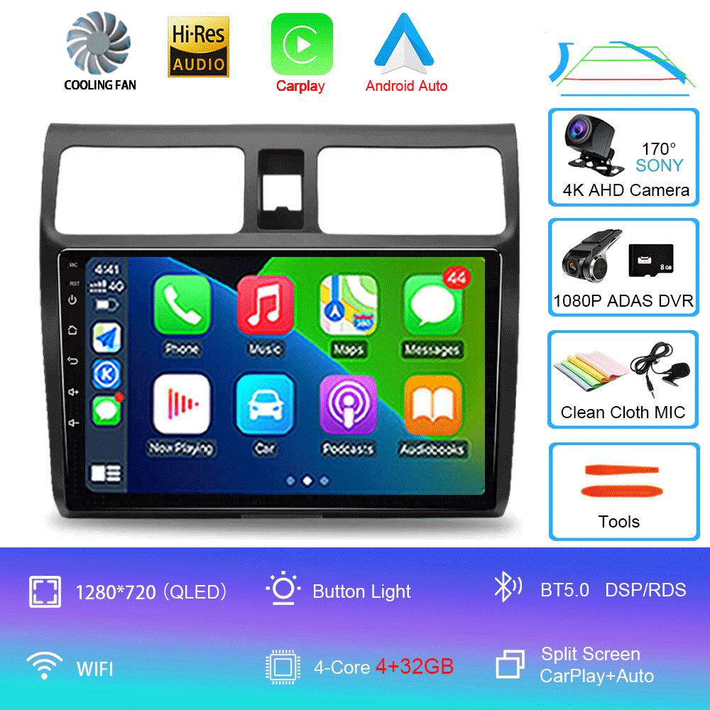 9 Inch Android 14 For Suzuki Jimny JB64 JB74 2018 - 2020 Multimedia Video Player Car Radio Stereo GPS 2din Navigation Carplay