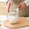 Stainless Steel Flour Sieve Sugar Powder Juice Soybean Milk Foam Filter Fine Screen Wooden Handle Household Kitchen Baking Tools