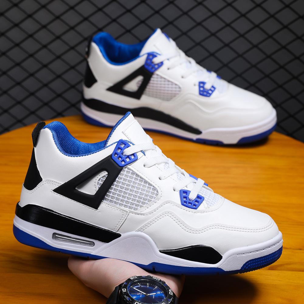 2024 Men's Mesh Breathable Casual Sports Shoes - Thick Sole Fashion Running Sneakers