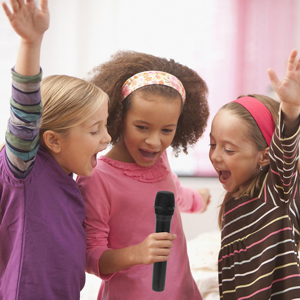 Realistic Microphone Prop Vivid Design Pretend Play Mic for Stage Performance Party Favors Holiday Celebration