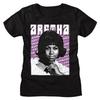 Aretha Franklin Repeated Name Black Women's T-Shirt