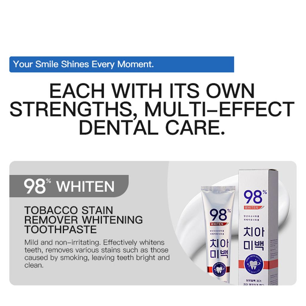 Diep reinigende tandpasta met tandvleesverzorging - Vlekverwijderende formule voor frisse adem en gezonde tanden, Essentieel voor mondhygiëne