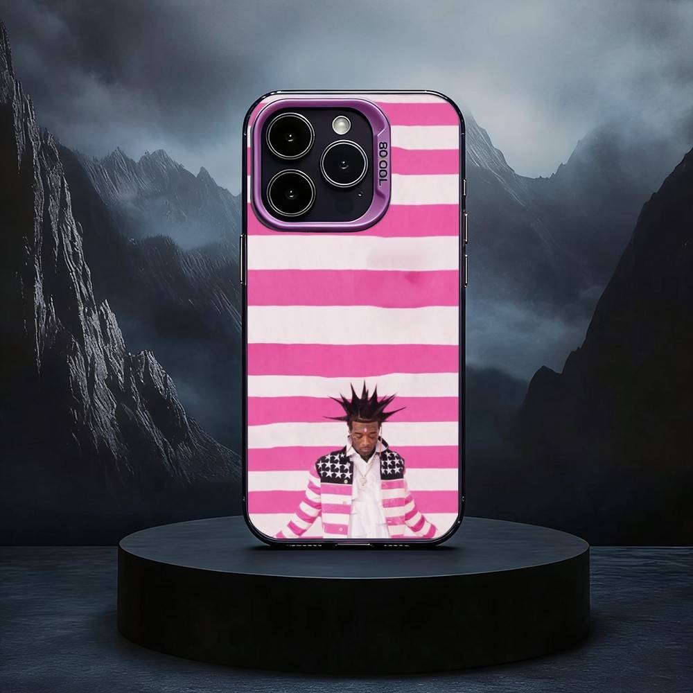 COOL L-Lil U-Uzi Vert Black Candy silver phone case Phone Case For iPhone17,16,15,14,13,12,11 Plus,Pro Max