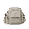 Small Square Bag Women's Shoulder Bag Water-Repellent Nylon Crossbody Bag