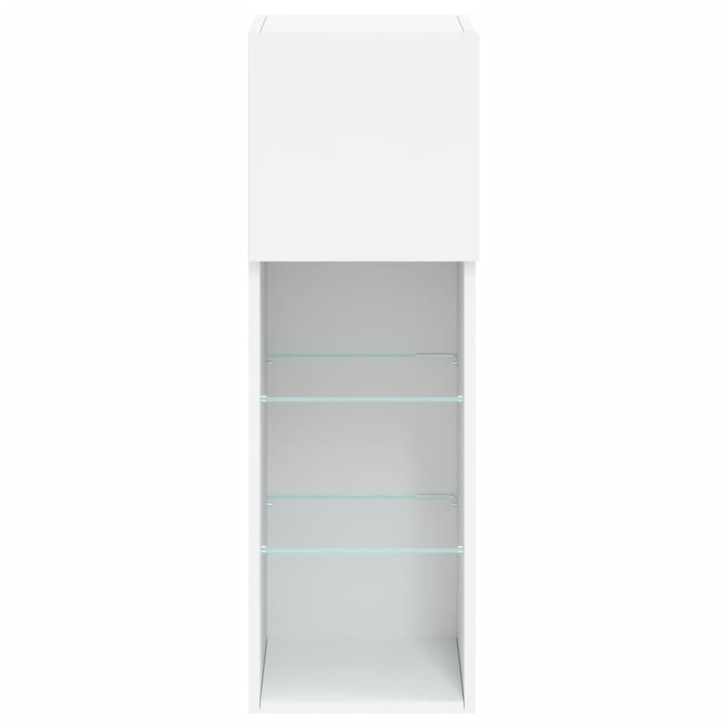 LED TV Stand In White 30.5 X 30 X 90 Cm