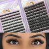 10/20/32Rows Mixed Length Dense Grafted False Eyelashes 12-16MM DIY Lashes Extension  Daily