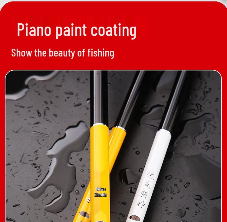 Daiwa Super Hard Lightweight Fishing Rod: Ideal for Silver, Bighead, and Common Carp and Tai Fishing.