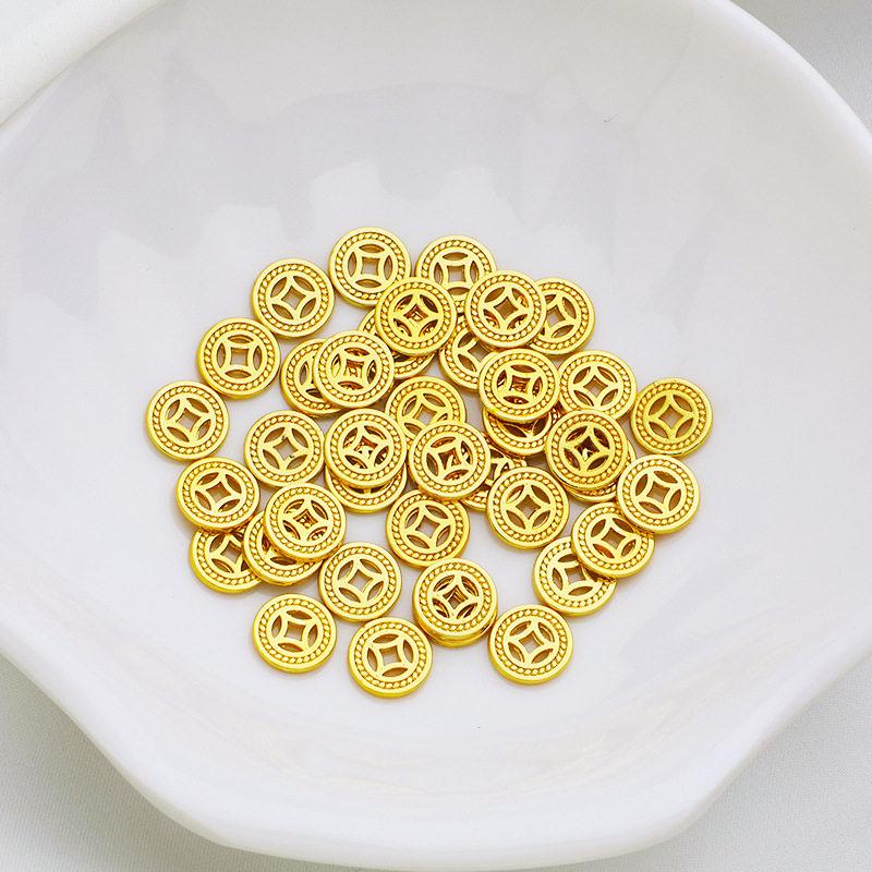 14K Gold-Platiert Farbechte Kupfer-Abstandshalter für DIY Schmuckherstellung