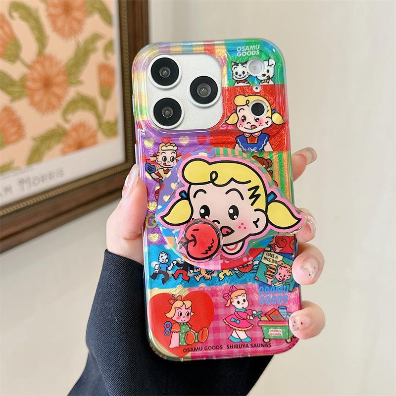 Cartoon Osada Haruo Girl Magnetic Case for iPhone17/16ProMax/15Pro