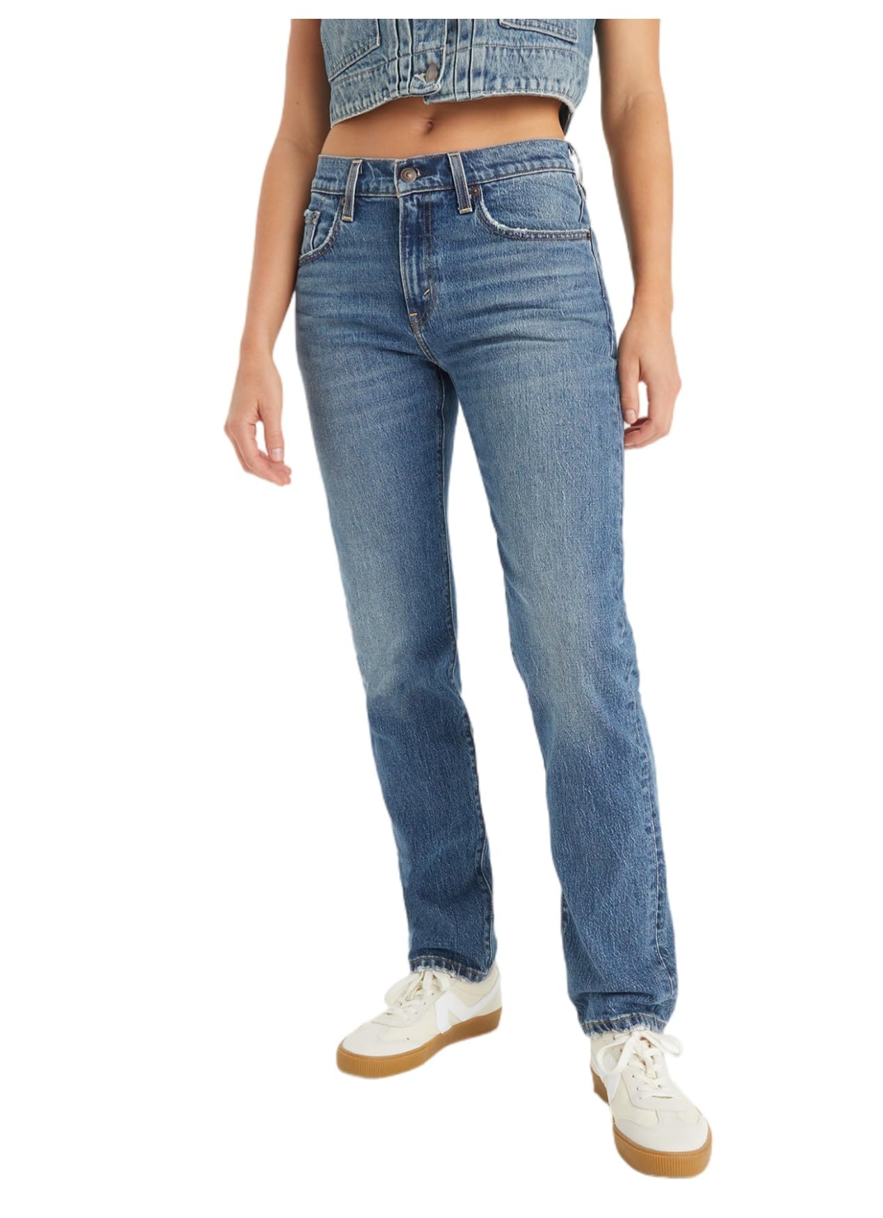Levi s Jeans MIDDY Straight Fit Women s A4690-0007 US W28 L29
