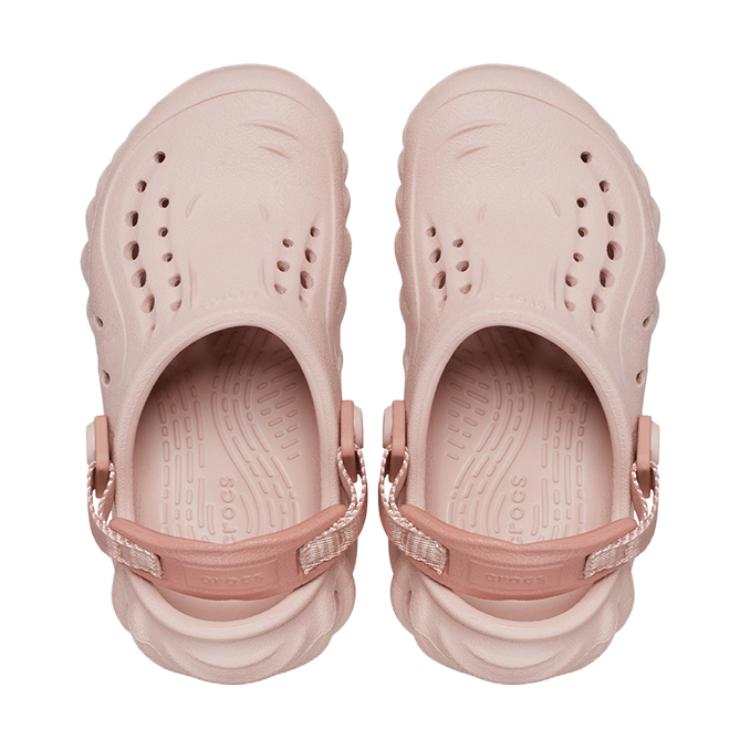 Crocs Comfortable Fashionable Non-Slip Shock-Absorbing Sandals Kids Sandals Pink 208190-6TY
