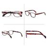 TUREZING 2 Pairs of Reading Glasses for Women Rectangular HD Lenses High Quality Frame Prescription Eyewear 0 +1 +2 +3 +4