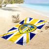 Leeds United Druck Strandtuch, Großes Weiches Schnelltrocknendes Handtuch für Strand Camping Schwimmen