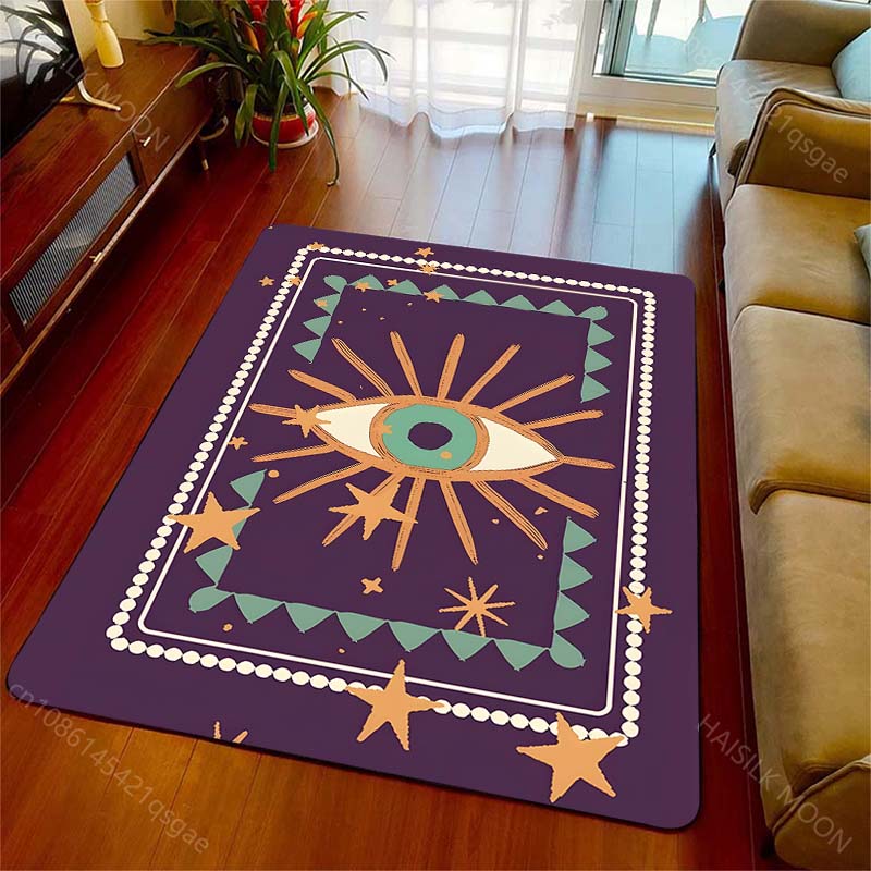 17 Styles Witch Eye Pattern Rug Carpets for Bedroom Living Room Sofa Mat Door Mat Dressing Room Rugs for Gifts