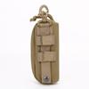 Molle Brillenetui Jagd Stoßfest Schutzbrillenetui Tragbar Outdoor Sonnenbrillenetui - 1000D Nylon