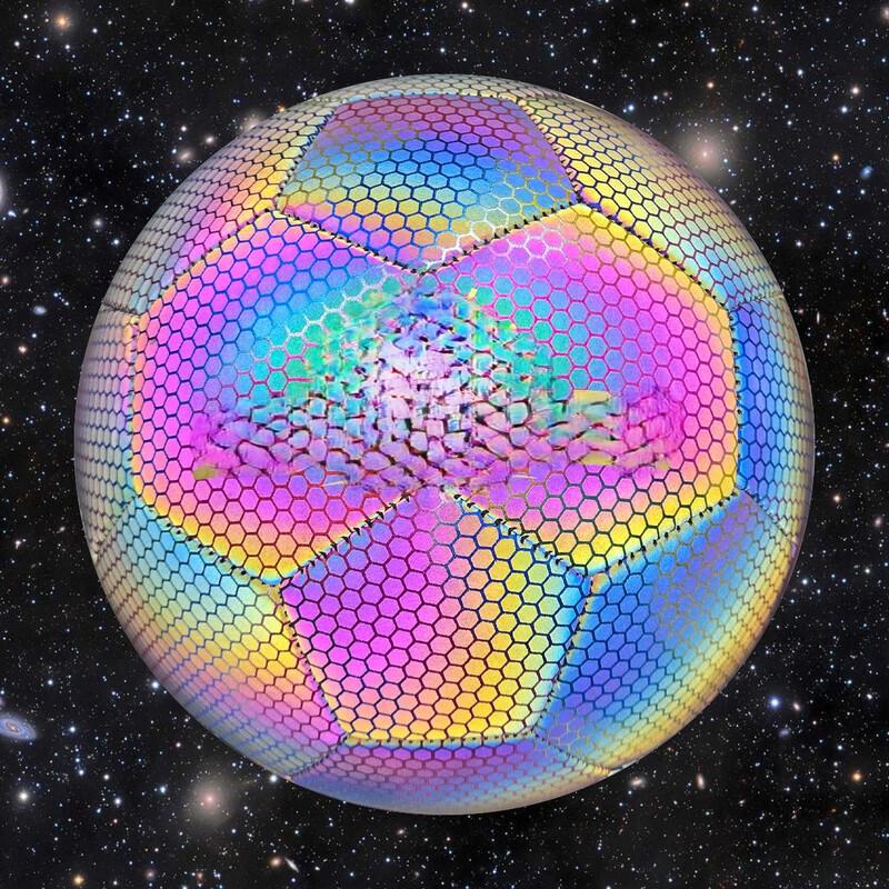 LISM Night Glow/Reflective Soccer Ball