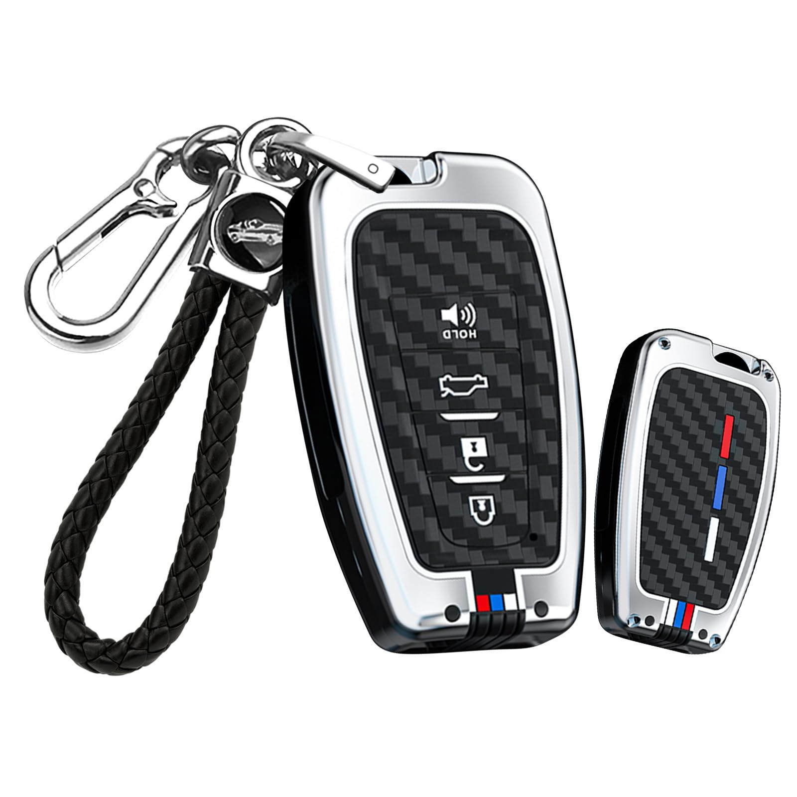 

Toyota 86 Corolla RAV4 C-HR Camry 70 Series Prius 50 Series Премиальный цинковый сплав Compatible with genuine car серебряный