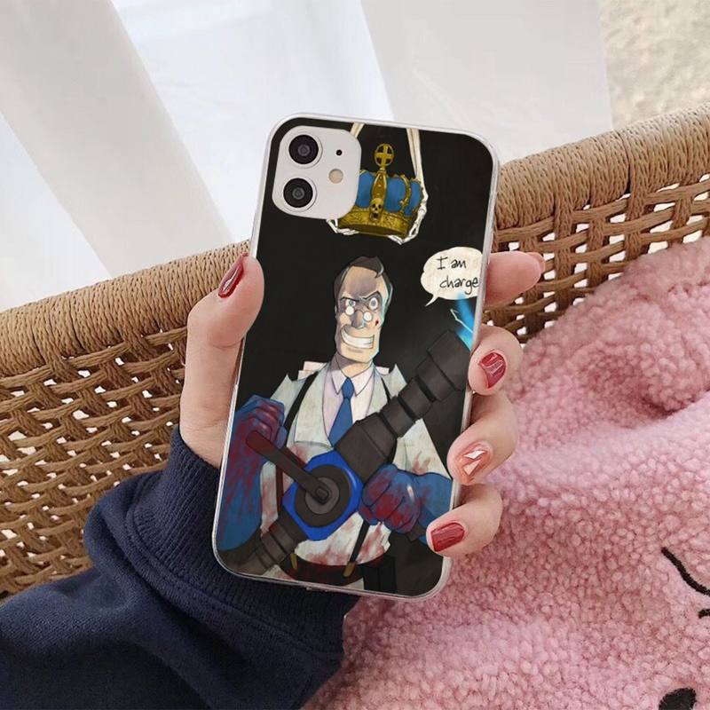 Team Fortress 2 Phone Case for iPhone 11 12 13 mini pro XS MAX 8 7 6 6S Plus X 5S SE 2020 XR cover