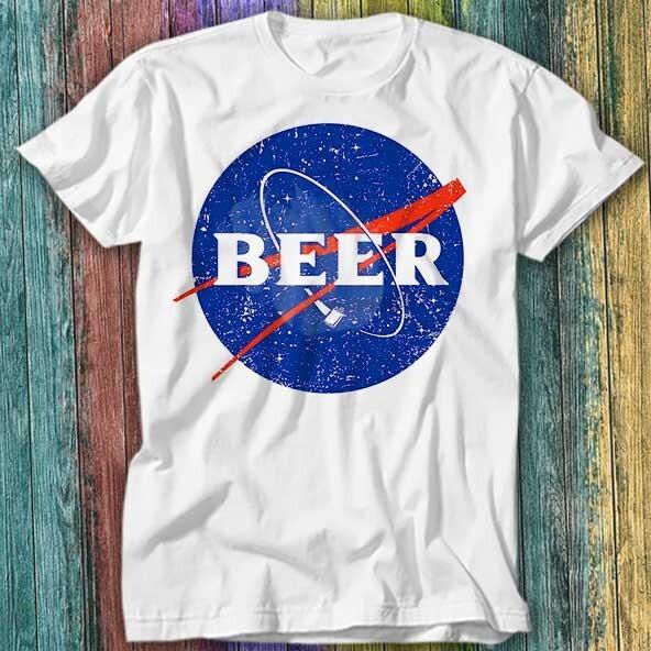 

Футболка Топ Nasa Beer Logo Пиво в космосе 276 4XL