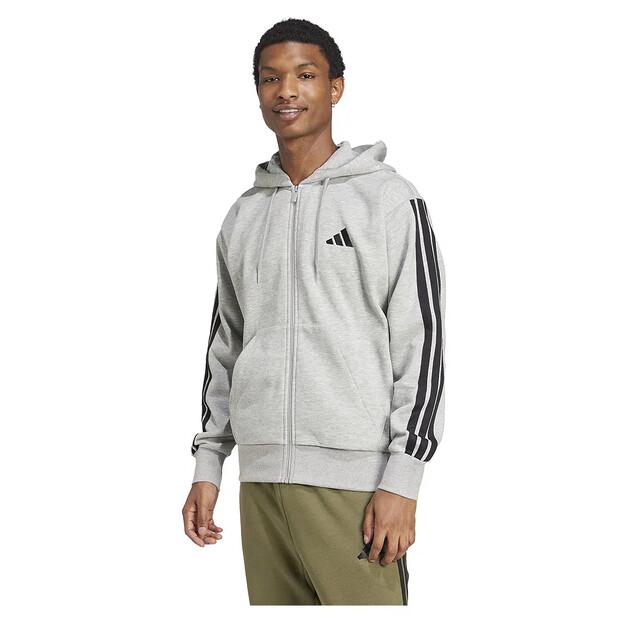 

adidas Essentials 3 Stripes Fleece full zip свитшот M/Regular
