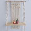 Bohemian Cotton Rope Dreamcatcher Wall Hanging & Storage Rack for Children's Room & Hotel Decor