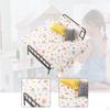 Dollhouse Furniture Bed Bedroom Models Collectible Display Ornaments with Bedding Pretend