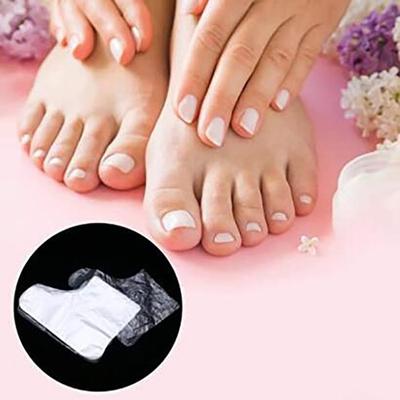 Manicotto isolante per maschera monouso per pedicure da 100 pezzi, per prevenire sporco e infezioni, trattamento con cera di paraffina per i piedi, rivestimento per il bagno, per pedicure spa per i piedi