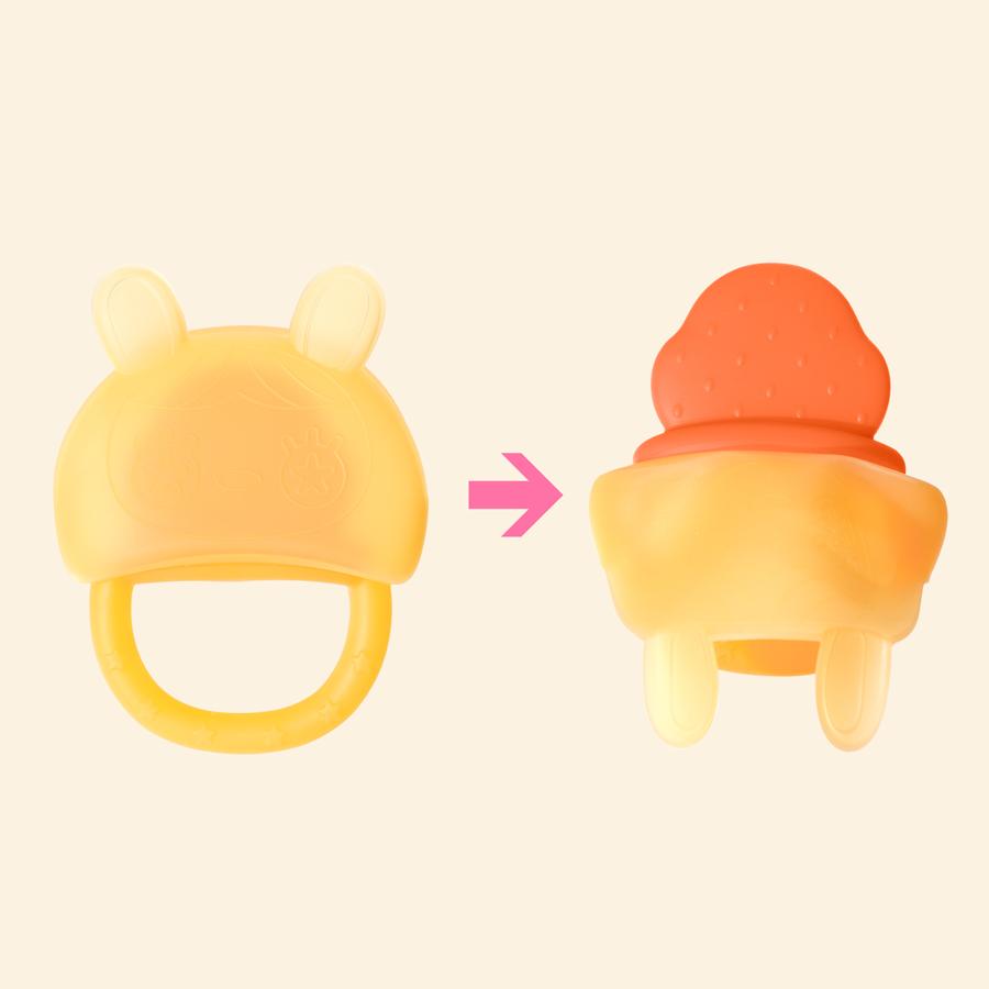 Color Kids Silicone Teething Toys For Baby Infant Hand Teether Pacifiers Baby Toy Toddler Chewing Teether Toy Kids Feeding Dummy