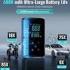 Auto Luftpumpe Notstart Stromversorgung Multifunktion 12V 4000mAh TYP-C Schnellladebuchse Auto Kabellose Tragbare Luftpumpe Elektrische Luftpumpe