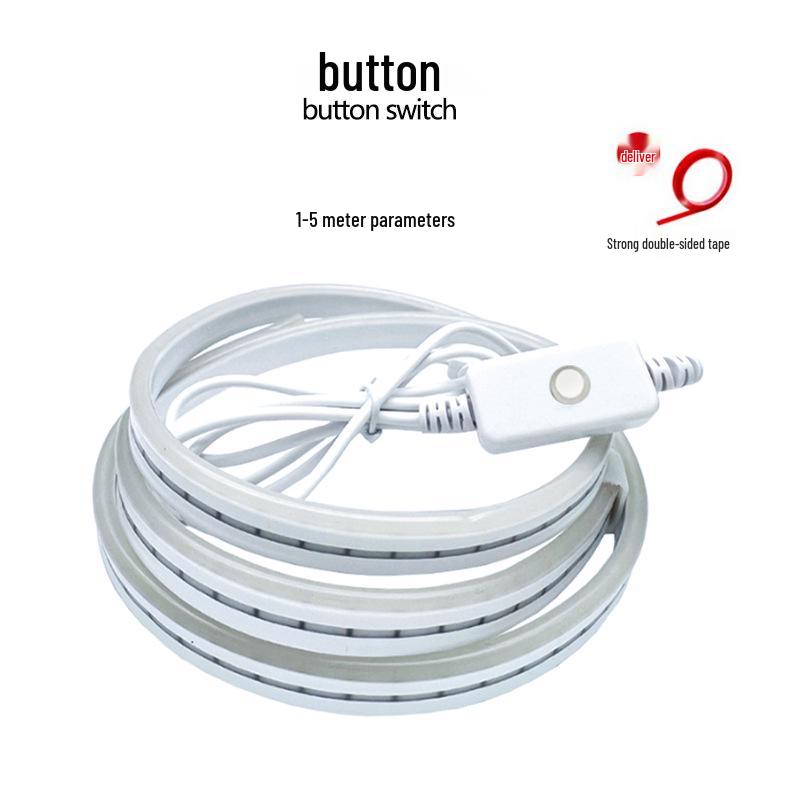 USB Silicone Neon Touch Dimmable Light Strip for Mirror or Ambient Lighting