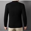 Spring and Autumn Men's Semi-turtle Neck Casual Joker Bottoming Shirt Men's Sweater