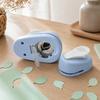 LeafShaped Craft Paper Punch Compact Leaf Clean Cut for Scrapbookers, Classroom