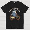 Wizard Bike Cotton Casual Cool Loose T-Shirt