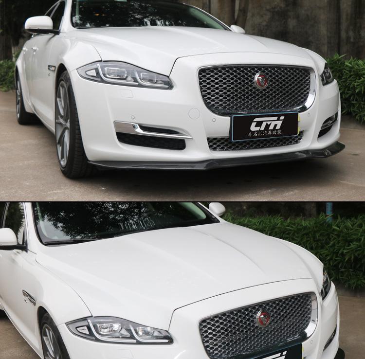 Carbon Fiber Front Lip Spoiler for 2017-2019 Jaguar XJL