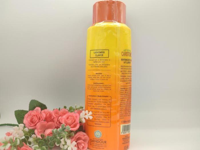 Lait Clarifiant - CAROTONE - 550ml - Sans parabène - Riche en B-carotène - Hydratant