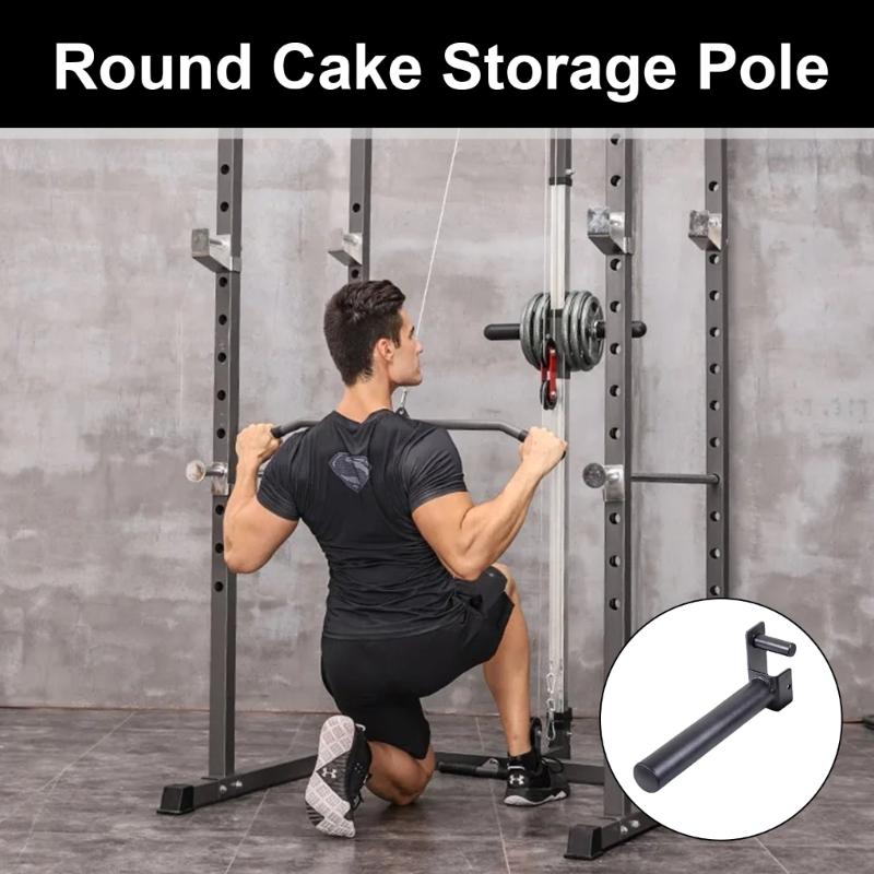 Fitness Weight Plates Holder Replacement Weight Storage Rack Squat Rack Attachments Barbell Plates Storage Rack