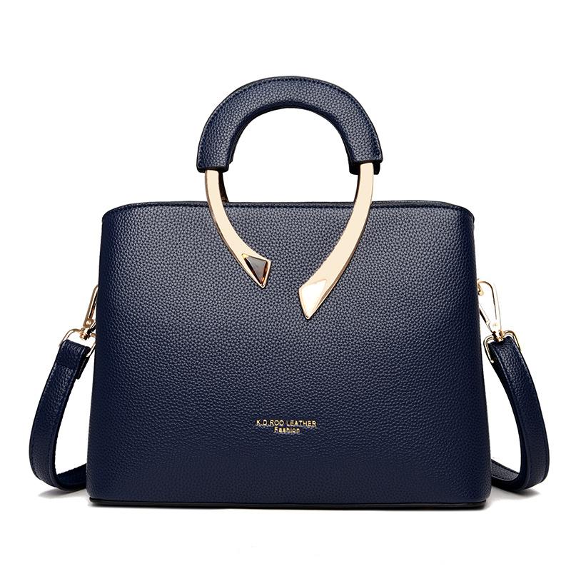 A Fashionable Large-capacity Handbag for Middle-aged Mothers, A Single-shoulder Crossbody Bag