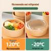 Yuanzhenhe Disposable Round Kraft Paper Takeaway Boxes