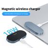 Portable Magnetic Charging Contact with 1m Power Cable for Air 4 5 6 7 Gen 18W Rapid Charging Metal Build