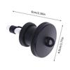 1/2/3/4Pcs Black Fruit Killer Plastic Drosophila Trap Fly Catcher Pest Insect Control For Home Farm Orchard And Vegetable