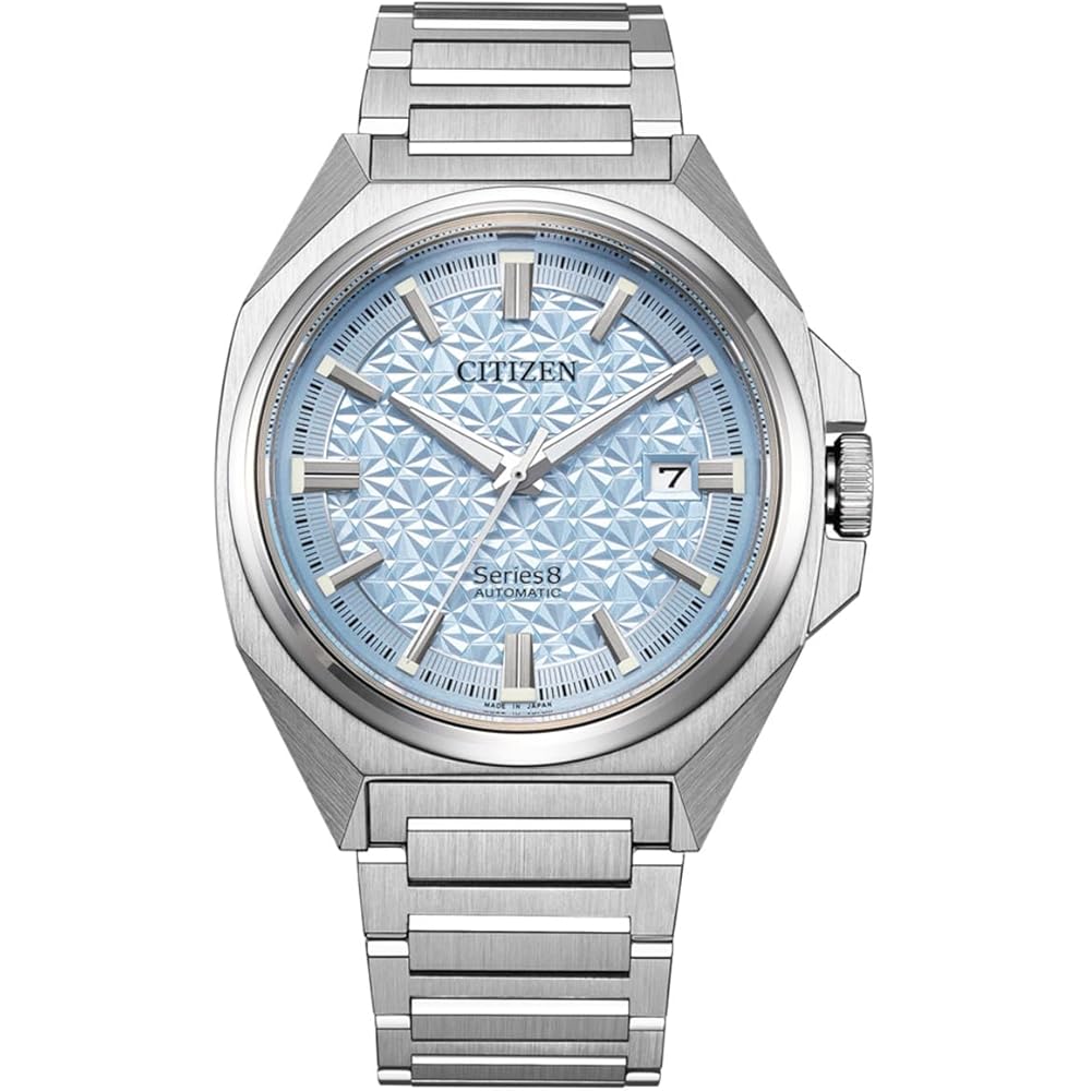 

Citizen Series 8 Mechanical Automatic Watch Men s Ice Blue Limited Edition Model NB6051-59L