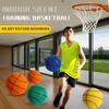 Palla Muta Rimbalzante Pallacanestro Silenziosa da Interno 18cm Pallacanestro in Schiuma Palla Morbida Silenziosa Giocattolo Palla da Basket Rimbalzante Giochi Sportivi per Bambini Regalo