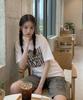 Nasyujeueol Wavy Logo Oversized Short Sleeve T-Shirt 4 Colors