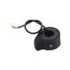 ABS Electric Scooter Thumb Throttle Single Button Speed Control Thumb Throttle Black Scooter Throttle Speed Accelerator