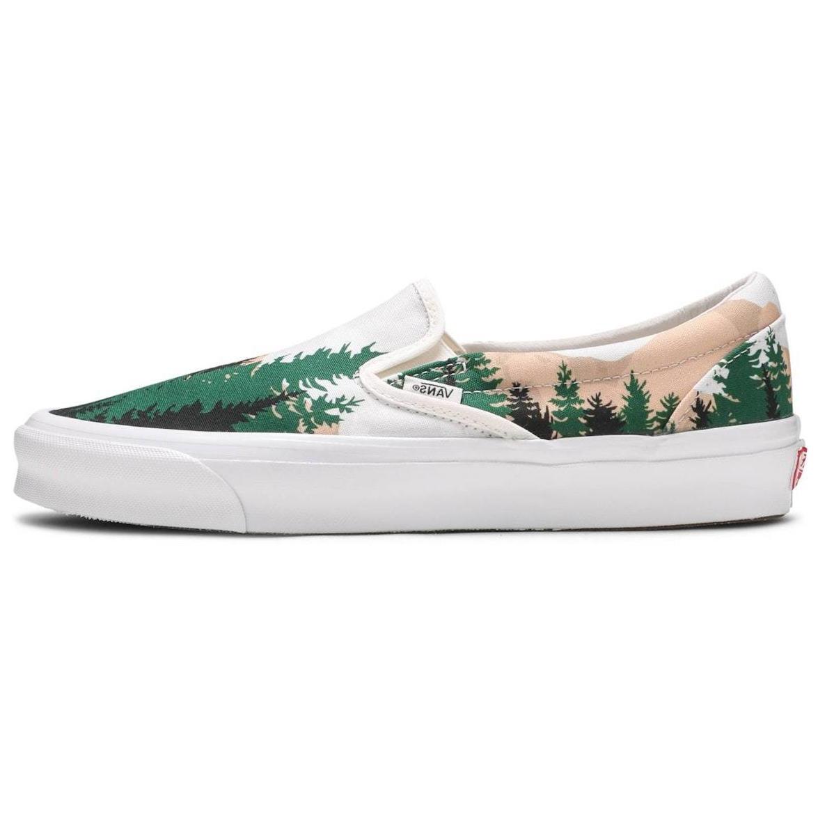 

Kith x Vans Vault OG Classic Slip-On LX Treescape Унисекс Кроссовки Зеленый Белый VN0A45JK6CD 39